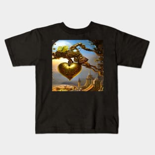 Heart of gold Kids T-Shirt